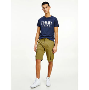Tommy Jeans pánské šortky WASHED CARGO - 34/NI (L8Q)